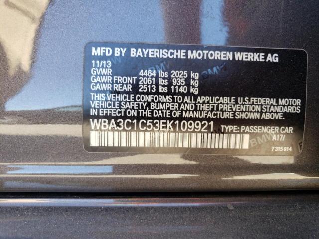 WBA3C1C53EK109921 BMW 328 I Sulev