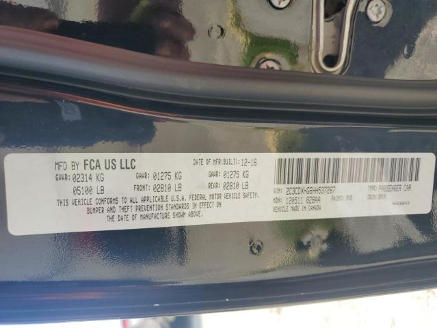 2C3CDXHG6HH537267 Dodge Charger Sxt