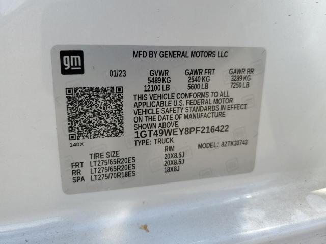 1GT49WEY8PF216422 GMC Sierra K3500 Denali