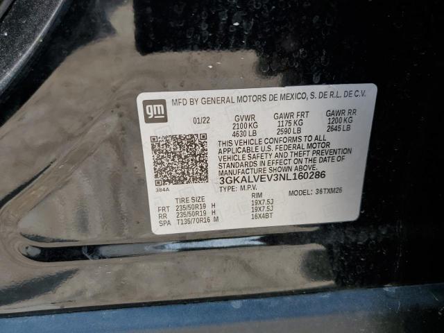 3GKALVEV3NL160286 GMC Terrain Slt