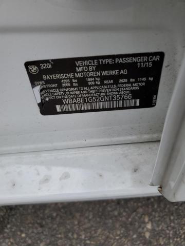 WBA8E1G52GNT35766 BMW 320 I