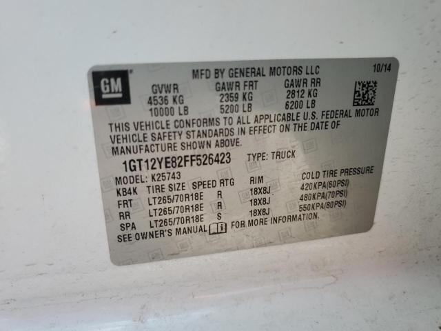 1GT12YE82FF526423 GMC Sierra K2500 Sle
