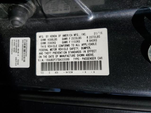 19UUB2F37GA005596 Acura TLX