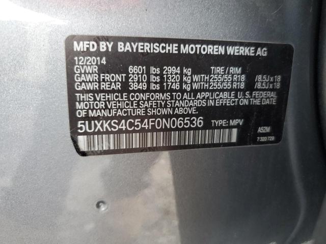 5UXKS4C54F0N06536 BMW X5 Xdrive35d