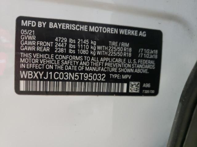 WBXYJ1C03N5T95032 BMW X2 Xdrive28i