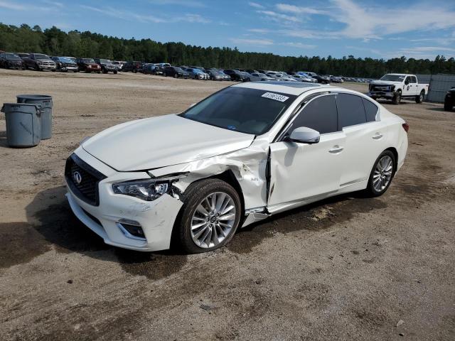 Продажа на аукционе авто 2018 Infiniti Q50 Luxe, vin: JN1EV7AR3JM433838, номер лота: 61961333