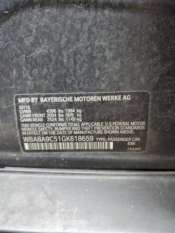 WBA8A9C51GK618659 BMW 320 I