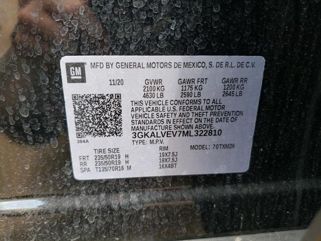 3GKALVEV7ML322810 GMC Terrain Slt