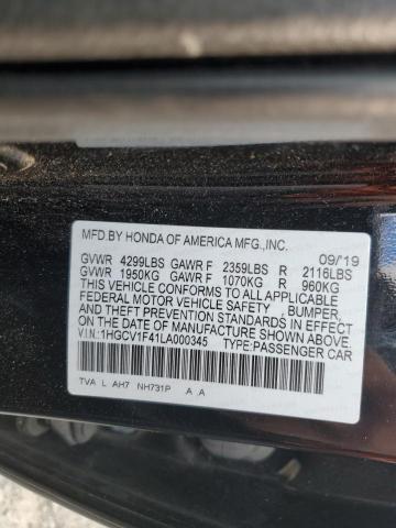 1HGCV1F41LA000345 Honda ACCORD EX