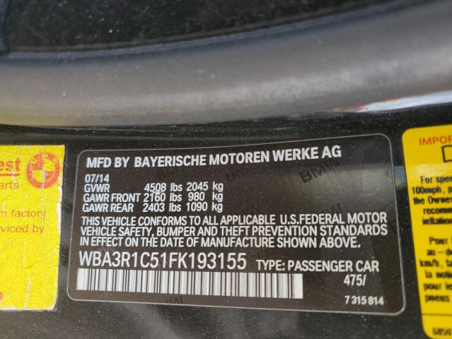 WBA3R1C51FK193155 BMW 435 I