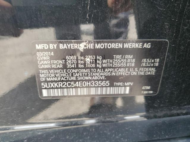 5UXKR2C54E0H33565 BMW X5 Sdrive35i