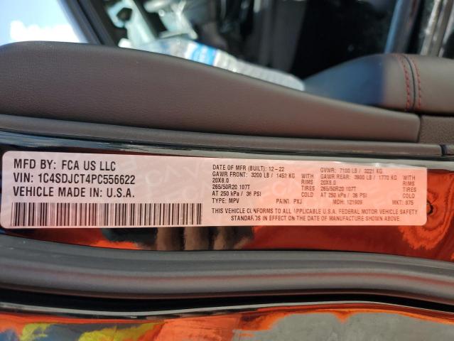 1C4SDJCT4PC556622 Dodge Durango R/t