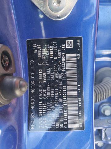 JHMFC1F45JX027588 Honda CIVIC EX