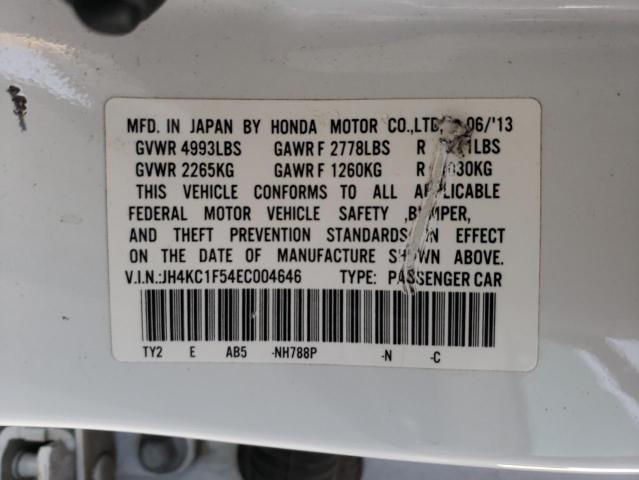 JH4KC1F54EC004646 Acura RLX TECH