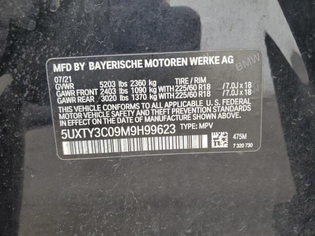 5UXTY3C09M9H99623 BMW X3 Sdrive30i