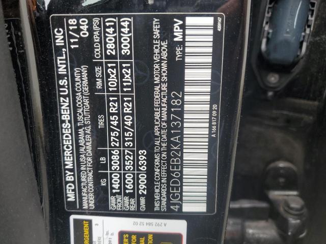 4JGED6EB2KA137182 Mercedes-Benz Gle Coupe 43 Amg