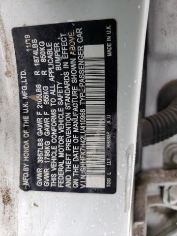 SHHFK7H42LU410968 Honda Civic Sport