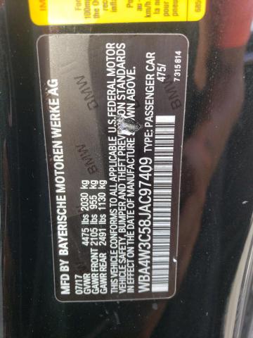 WBA4W3C58JAC97409 BMW 430I