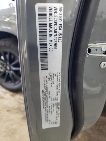 3C4PDCAB7LT262691 Dodge JOURNEY SE