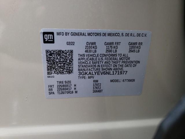 3GKALYEV6NL171977 GMC Terrain At4