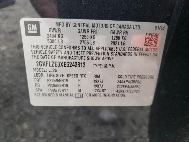 2GKFLZE3XE6243813 GMC Terrain Denali