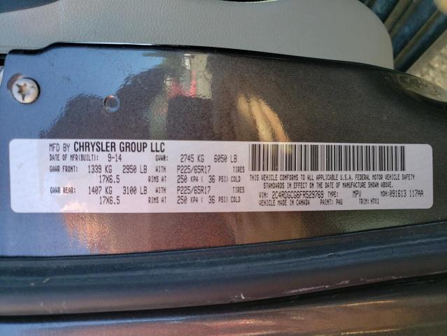 2C4RDGCG6FR529769 Dodge Grand Caravan Sxt