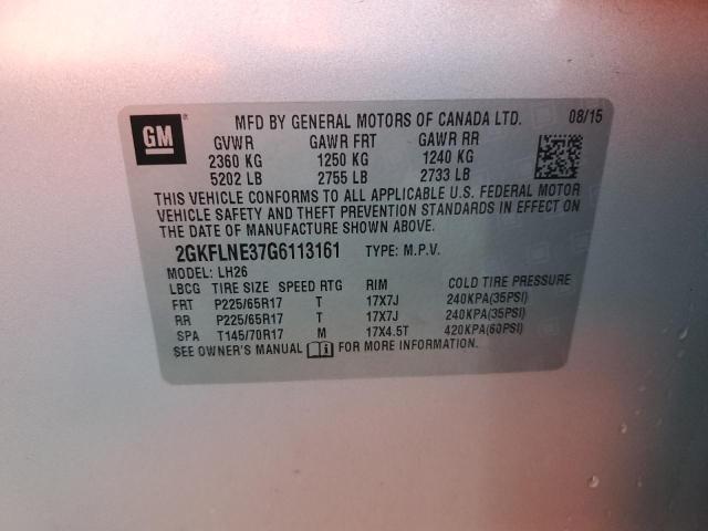 2GKFLNE37G6113161 GMC Terrain Sle