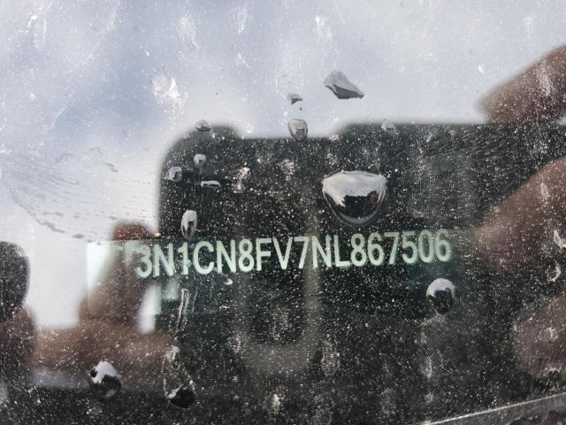 3N1CN8FV7NL867506 Nissan VERSA SR