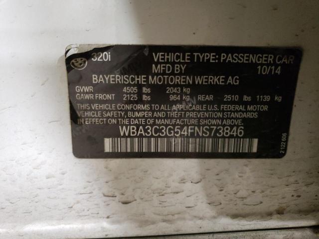 WBA3C3G54FNS73846 BMW 320 I Xdrive