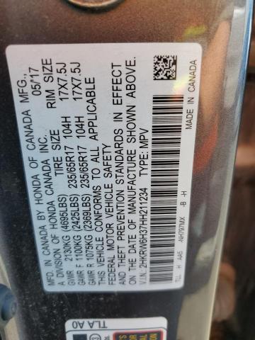 2HKRW6H37HH211234 Honda CR-V LX
