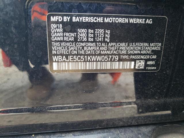 WBAJE5C51KWW05779 BMW 540 I