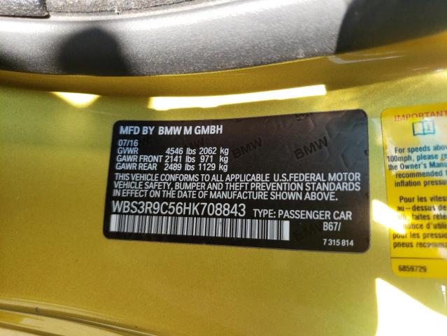 WBS3R9C56HK708843 BMW M4