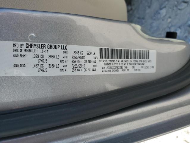 2C4RDGCGXFR631351 Dodge Grand Caravan Sxt