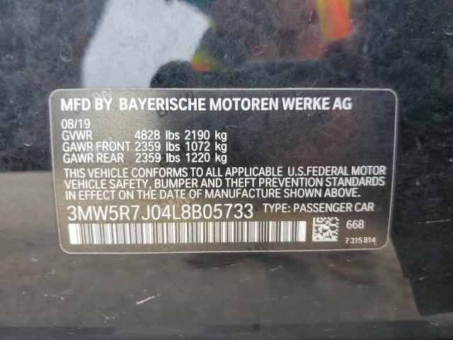 3MW5R7J04L8B05733 BMW 330XI