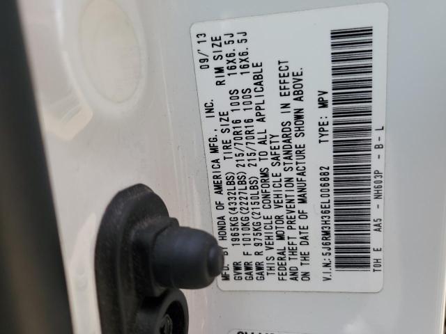 5J6RM3H36EL006882 Honda CR-V LX
