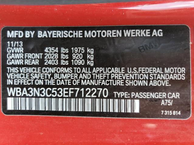 WBA3N3C53EF712270 BMW 428 I