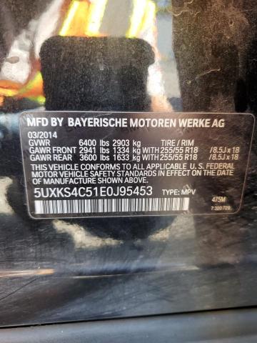 5UXKS4C51E0J95453 BMW X5 Xdrive35d