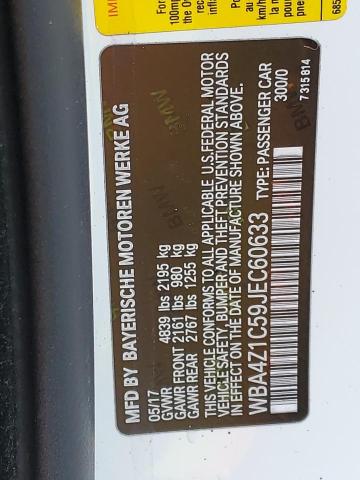 WBA4Z1C59JEC60633 BMW 430I