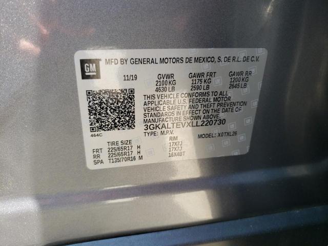 3GKALTEVXLL220730 GMC Terrain Sle