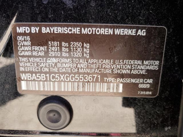 WBA5B1C5XGG553671 BMW 535 I
