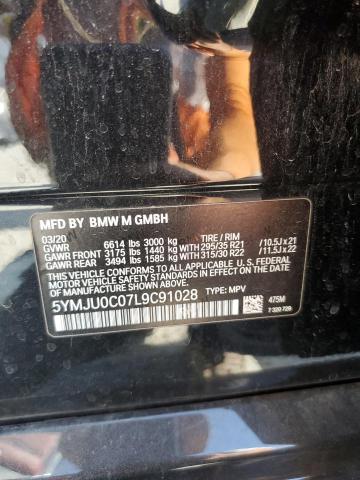 5YMJU0C07L9C91028 BMW X5 M