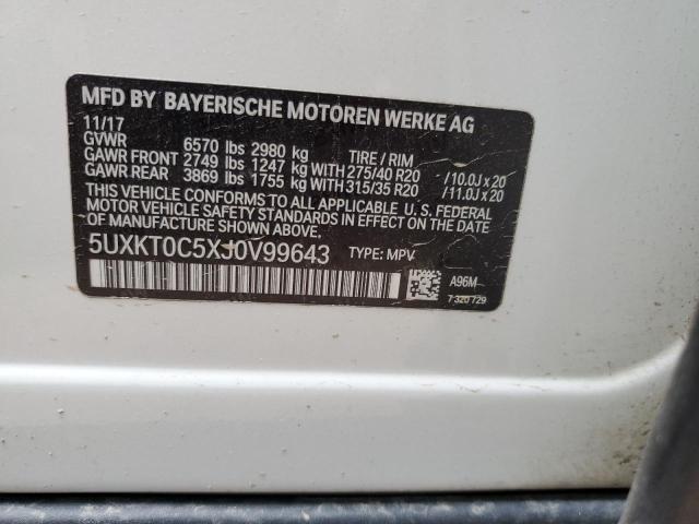 5UXKT0C5XJ0V99643 BMW X5 Xdr40e