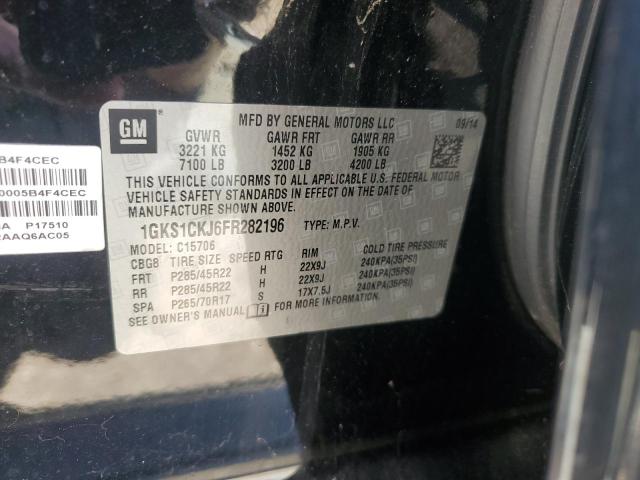 1GKS1CKJ6FR282196 GMC YUKON DENALI