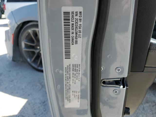 2C3CDXGJ3MH581055 Dodge Charger Scat Pack