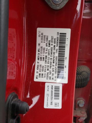 1HGCR2F16HA234990 Honda Accord Sport Special Edition