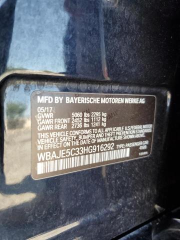 WBAJE5C33HG916292 BMW 540 I