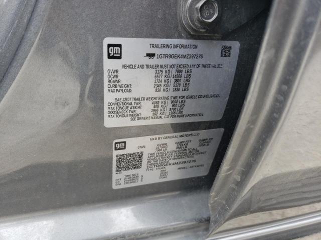1GTR9GEK4MZ397276 GMC Sierra K1500 Elevation