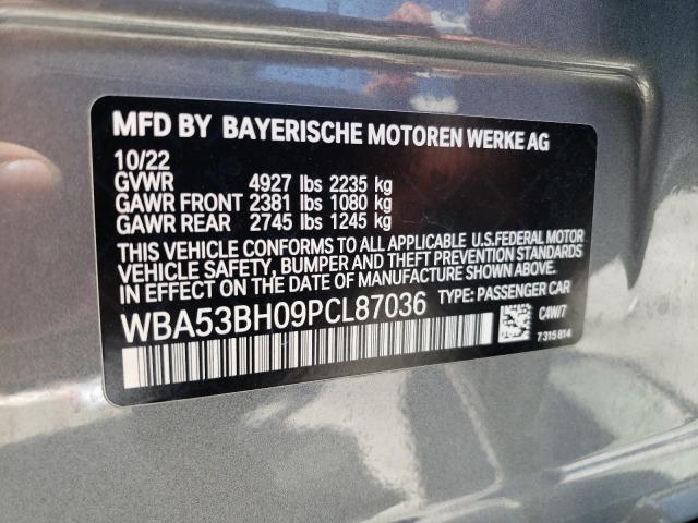 WBA53BH09PCL87036 BMW 530 I