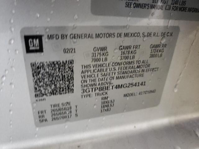 3GTP8BET4MG254141 GMC Sierra C1500 Sle