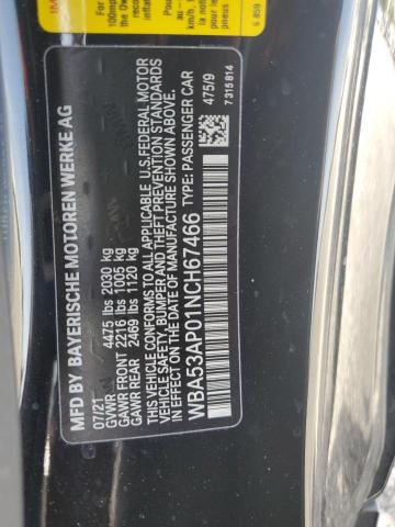 WBA53AP01NCH67466 BMW 430I